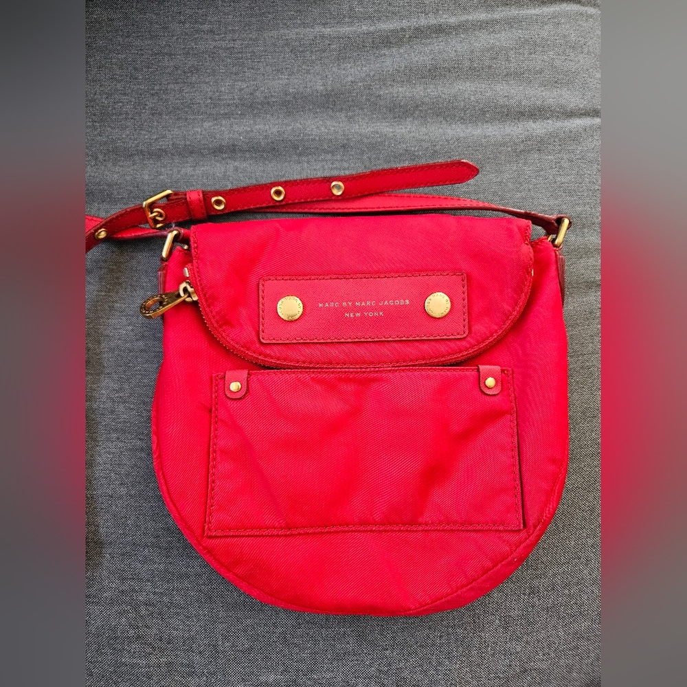 Marc Jacobs Preppy Nylon Womens Mini Natasha Crossbody Bag